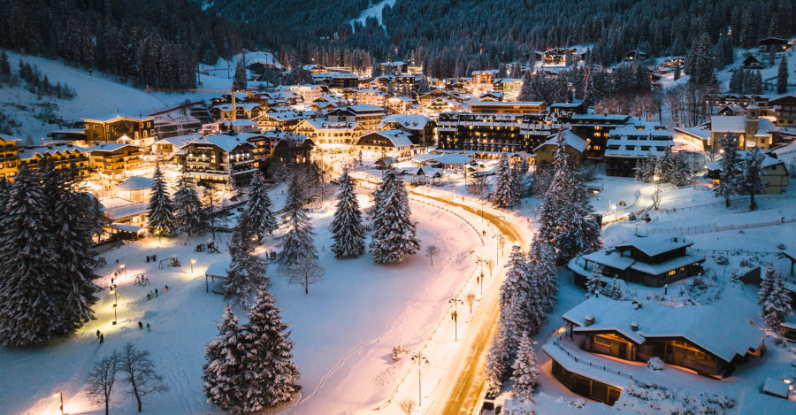 Madonna di Campiglio in inverno
