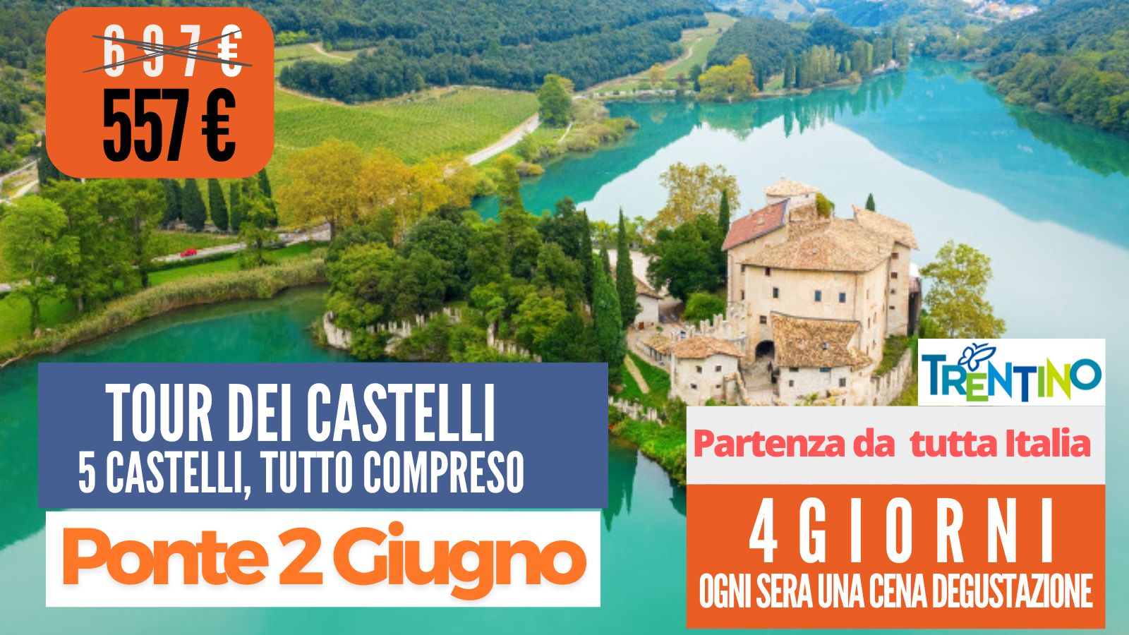 Tour dei Castelli Speciale Ponte 2 Giugno