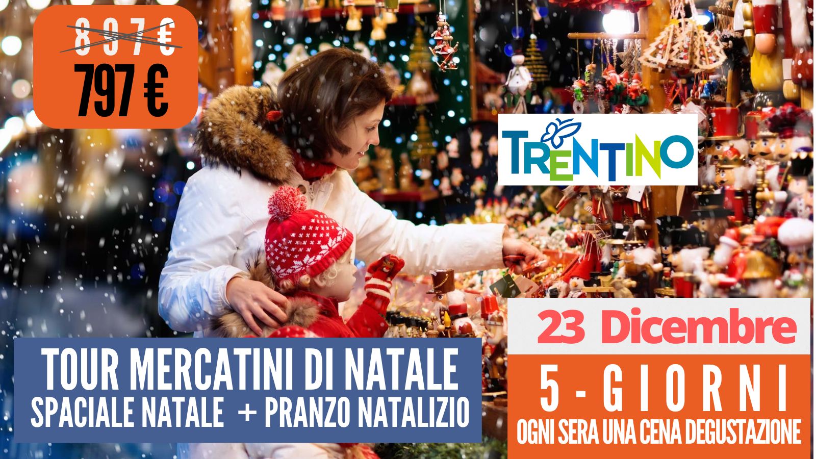 Tour dei Mercatini di Natale & Castelli - Natale 2025